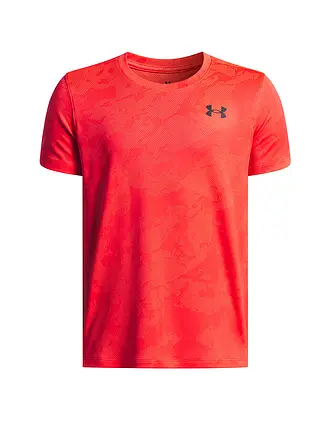 UNDER ARMOUR | Maglietta da allenamento da ragazzo UA Tech™ Vent Jacquard | rot